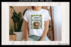 Happy St Patrick’s Day Leprechaun PNG, Sublimation Design Product Image 2