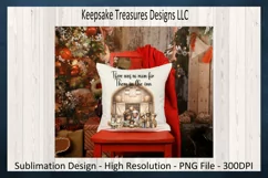 There Was No Room For Them In The Inn, Luke 2:7, Sublimation Product Image 4