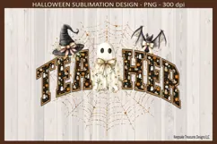 Teacher Halloween, Spooky Season, Sublimation Png Design Product Image 1