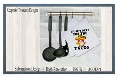 I'm Just Here For The Tacos|Fiesta Gnome|Sublimation PNG Product Image 4