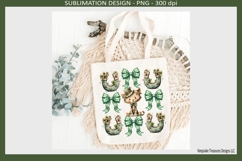 St Patrick’s Day Cute Kitty, Sublimation T-Shirt Png Design Product Image 3