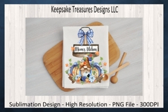 Mom&#039;s Kitchen, Fall Gnome Tiered Tray, Sublimation png Product Image 3