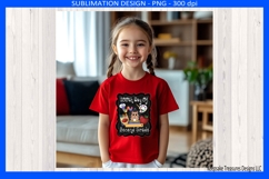 100th Day Of Second Grade, Sublimation Png Shirt Design Product Image 2