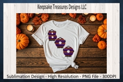 Halloween Cute Monster Alphabet, Sublimation Png Design Product Image 2