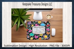 Composition Book, Back To School, Mouse Pad and Coaster png Product Image 2