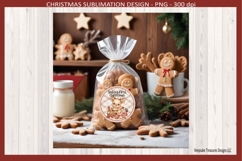 Baby&#039;s First Christmas, Reindeer Ornament, Sublimation Png Product Image 4