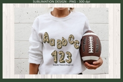 Camo Doodle Alphabet And Numbers, Sublimation Png Product Image 3