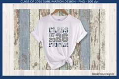 Senior 2026 Sublimation PNG Design|Class of 2026|Graduation Product Image 4