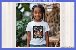 100th Day Of First Grade, Sublimation Png Shirt Design Product Image 4