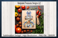 Mom&#039;s Kitchen, Fall Gnome Tiered Tray, Sublimation png Product Image 4