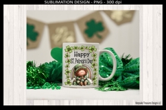 Happy St Patrick’s Day Leprechaun PNG, Sublimation Design Product Image 4