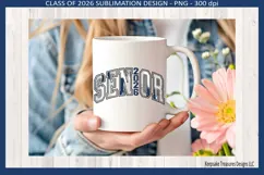 Senior 2026 Sublimation PNG Design|Class of 2026|Graduation Product Image 5