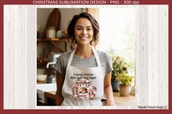 Grandma&#039;s Christmas Kitchen Towels Set 1 Sublimation Png Product Image 3