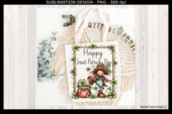 Happy St Patrick’s Day Leprechaun Sublimation PNG, Whimsical Product Image 5