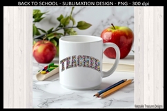 Back To School Teacher Png, Retro School Shirt Design Product Image 4