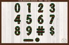 Juneteenth Faux Embroidery Alphabet &amp; Numbers Product Image 2