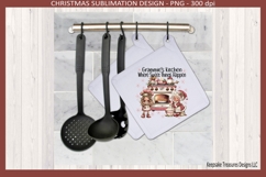 Gigi&#039;s Christmas Kitchen Towels Set 2 Sublimation Png Product Image 3