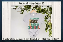 I Tackled 100 Days Of School Sublimation PNG Printable Product Image 4
