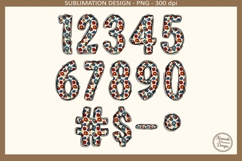Blooming Doodle Alpha Set, Floral Alphabet Clipart PNG Product Image 4