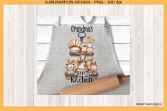 Grandma’s Kitchen Sublimation PNG, Vintage Tiered Tray Decor Product Image 4