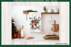 Howdy It&#039;s Christmas, Western Christmas, Sublimation Png Product Image 3