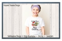 We Woof You a Merry Christmas, Dog, Sublimation PNG Product Image 2