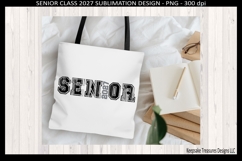 Senior 2026 2027 2028 Sublimation PNG Design Graduation Product Image 3