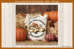 Farm Fresh Pumpkins Hand Picked Daily, Country Truck, Png Product Image 5