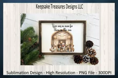 There Was No Room For Them In The Inn, Luke 2:7, Sublimation Product Image 7