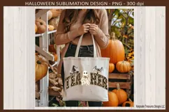 Teacher Halloween, Spooky Season, Sublimation Png Design Product Image 5