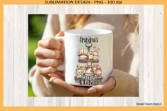 Grandma’s Kitchen Sublimation PNG, Vintage Tiered Tray Decor Product Image 5