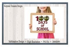 100 Days Of School, Hand Drawn, Sublimation Design, PNG Product Image 3