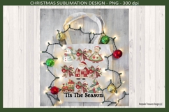 &#039;Tis The Season Christmas Coquette Bows Sublimation Png Product Image 7