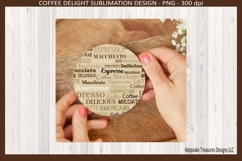Coffee Delight Matching Coasters Four Different Designs Png Product Image 6
