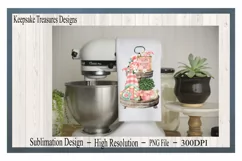 Happy Mother's Day, Gnome Tired Tray, PNG, Sublimation Product Image 6