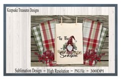 &#039;Tis The Season, #2, Christmas, Gnome, Sublimation PNG Product Image 5