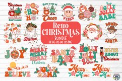 Christmas svg bundle, Christmas svg, Retro Christmas svg Product Image 1