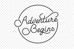 Adventure Begins SVG, Travel SVG, Holiday SVG Product Image 2