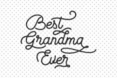 Best Grandma Ever SVG, Grandma SVG, Cricut File Product Image 2