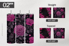 Decorated Drame Tumbler Wrap| Tumbler Sublimation Wrap Product Image 1