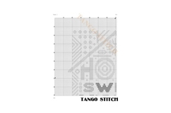 New home housewarming cross stitch embroidery pattern - Tango Stitch