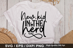 New kid in the herd - Goat SVG Design Product Image 1