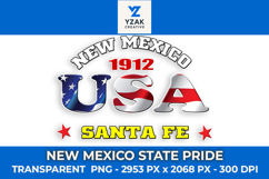 New Mexico State Pride Graphic Design Product Image 1