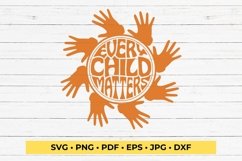 Every Child Matters Cut File | Hands Word Art Product Image 1