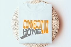 Connecticut home SVG cut file in the shape of the state Product Image 1