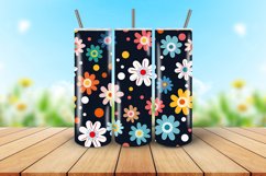 Floral Polka Dots Seamless Pattern Digital Papers Product Image 4