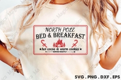 North Pole Bed and Breakfast | Christmas Cutting File Product Image 2