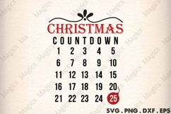 Christmas Countdown SVG Product Image 1