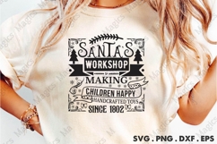Santa s Workshop Making Children Happy Handcrafted Toys Sinc Product Image 1