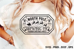 North Pole Brewing Co. Premium Christmas Spirits SVG Product Image 2